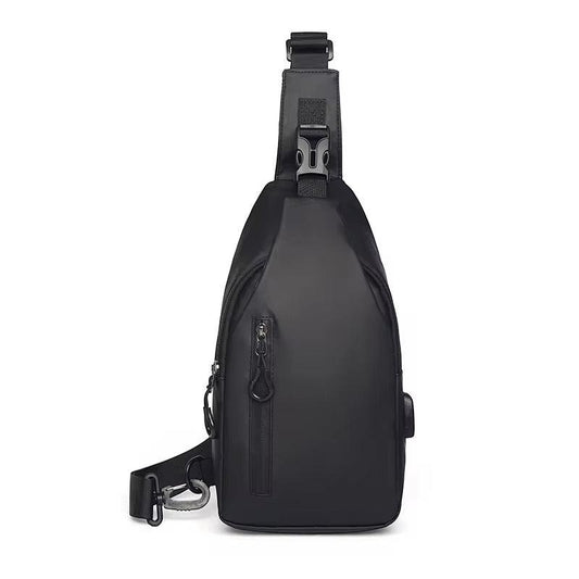 Mens Crossbody Sling Chest and Waterproof Messenger Backpack