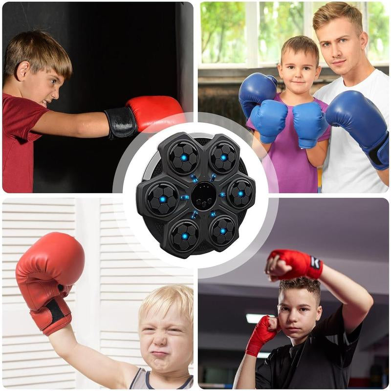 Smart Bluetooth-Compatible Boxing Machine, Wall Mounted Boxing Mat, Music Boxing Target, Home, Indoor, and Gym Boxing Music, Exercise Coordination, Boxing Pad, Boxing Equipment for Christmas Gift